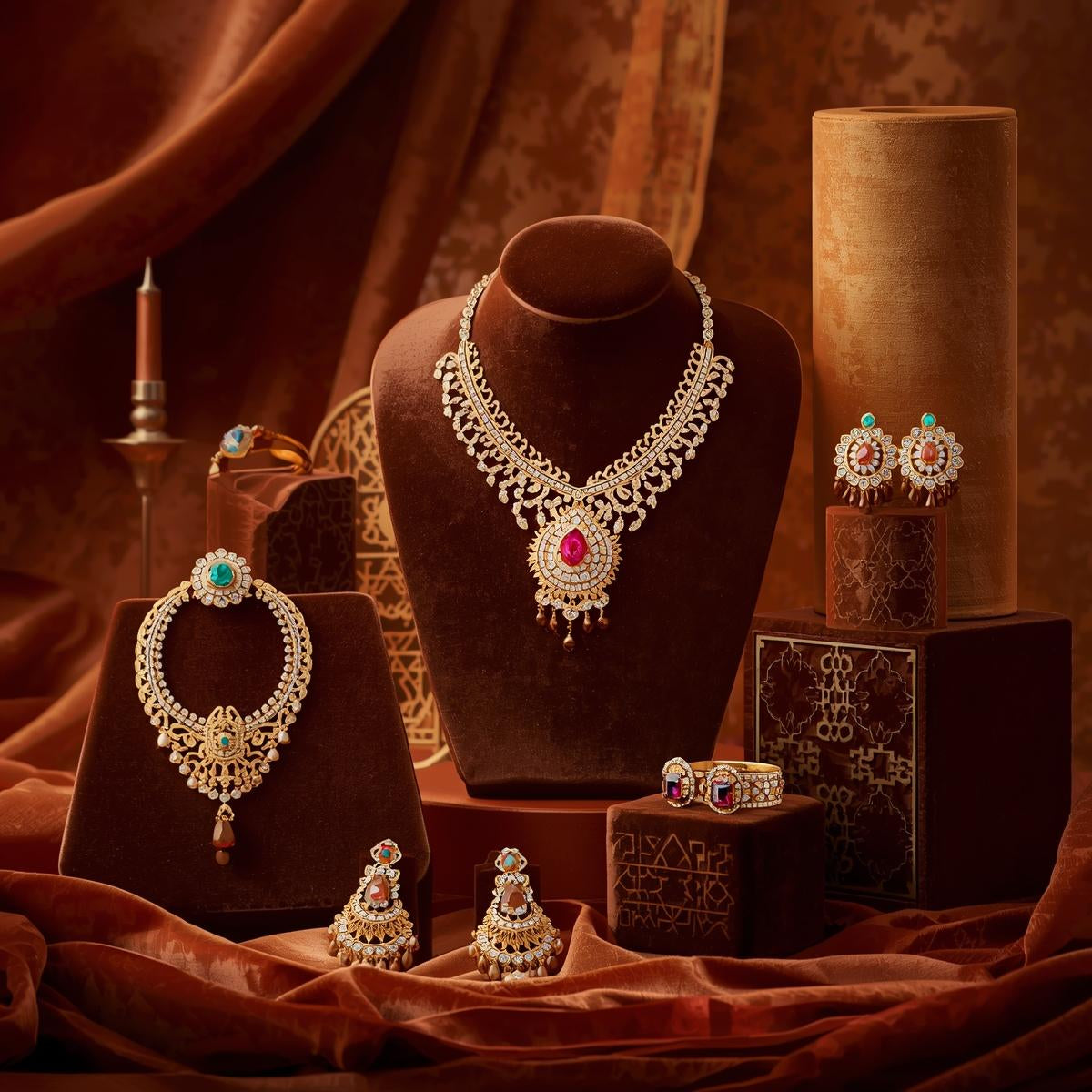 Luxury Indian Jewelry Set